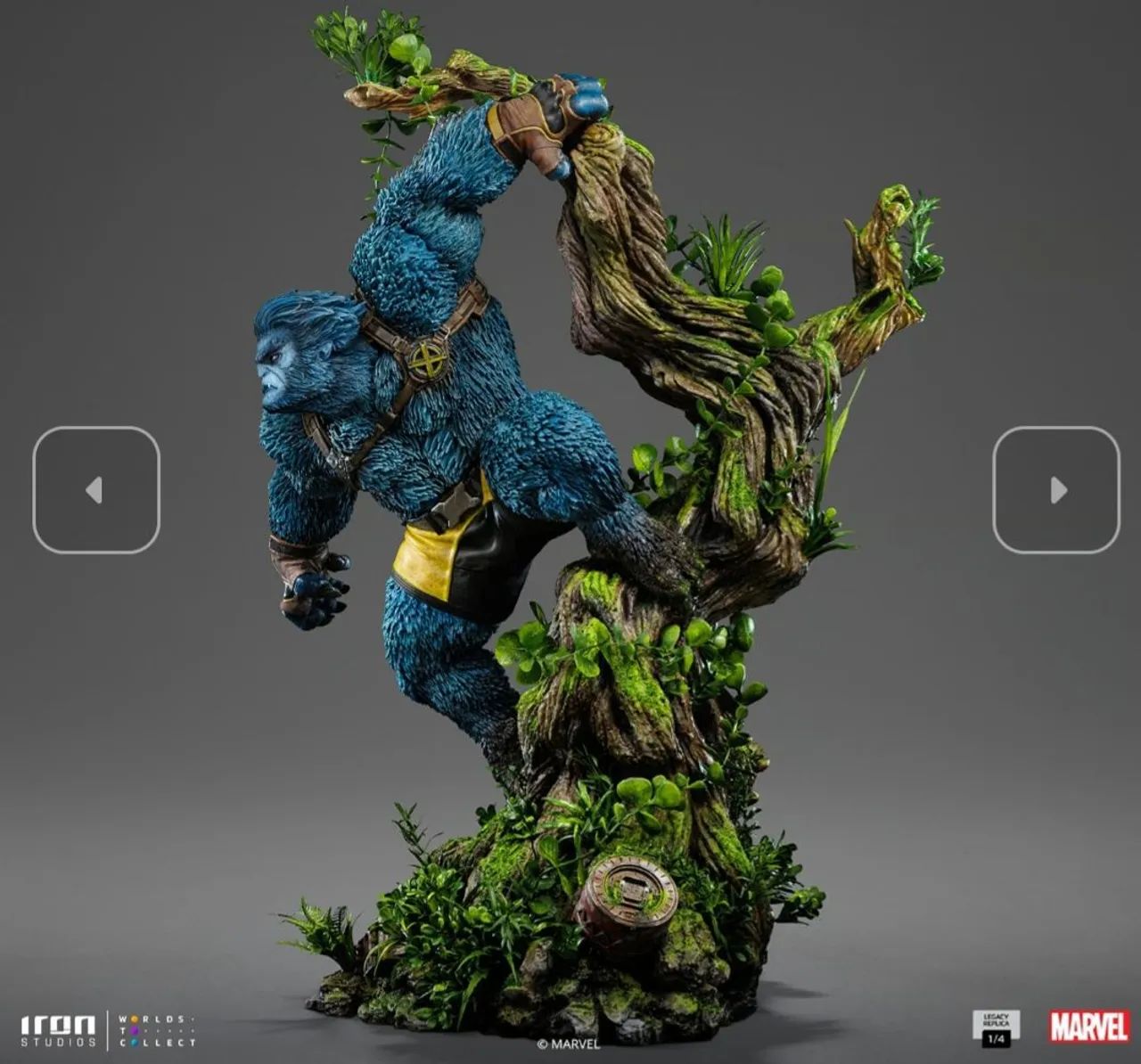 Beast Legacy Iron Studios Fera X-Men - Foto 5