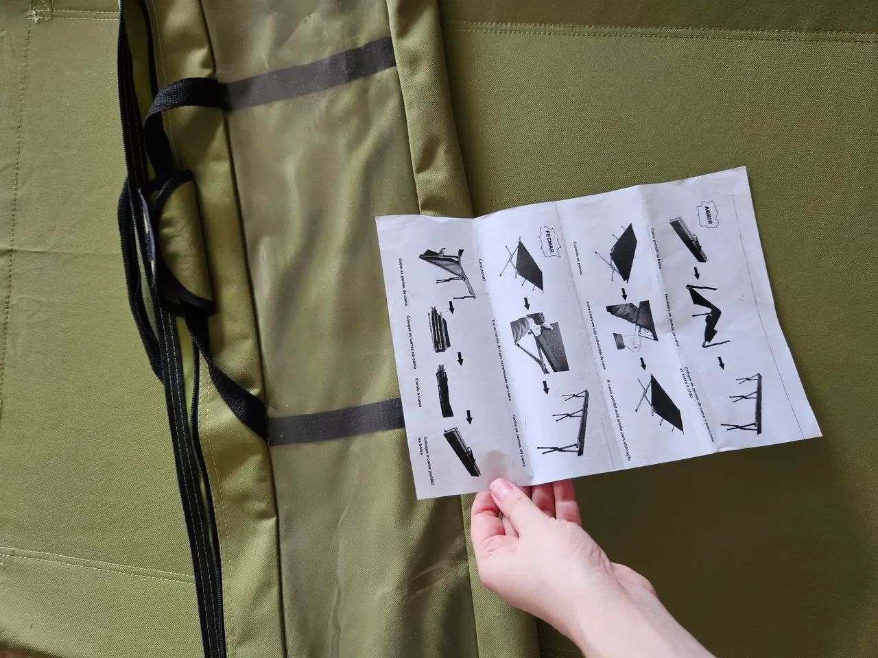 Cama dobrável NOVA! - Guepardo - Foto 3