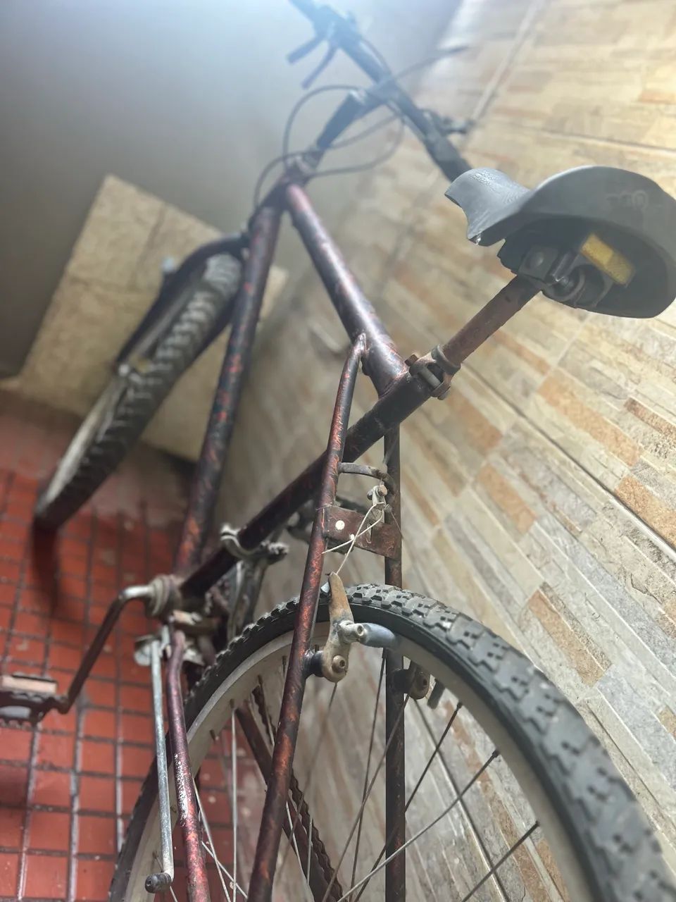 Bicicleta ksx com marcha aro 26 para reforma - Foto 4