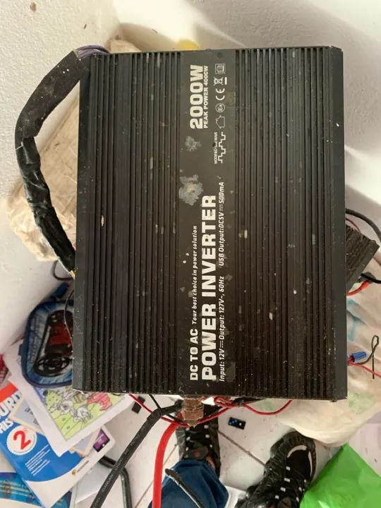 Inversor power inverter no preço? 300$ UN - Foto 3