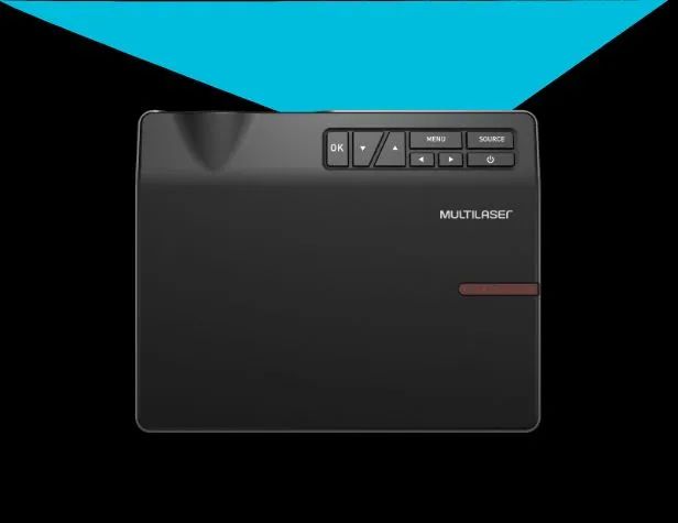 Projetor Smart Screen Linux 4500 Lumens Multilaser Pj004 - Foto 3