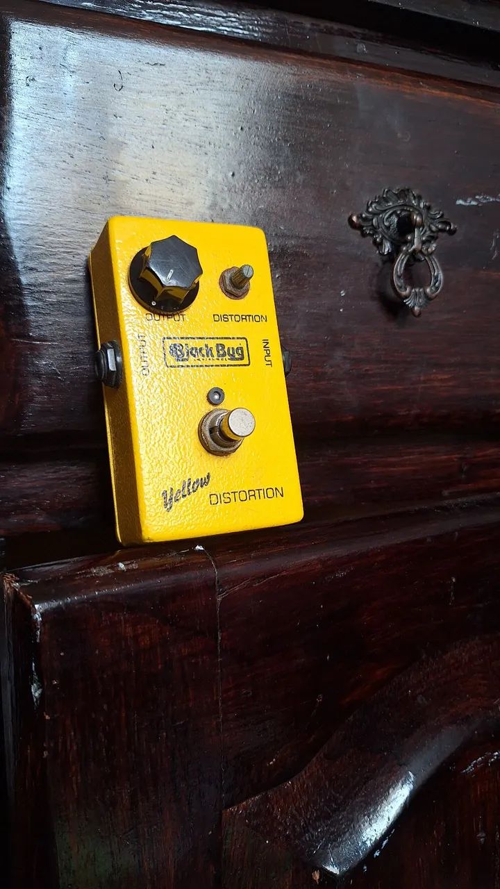 Pedal Distorção Black Bug Yellow - Foto 2