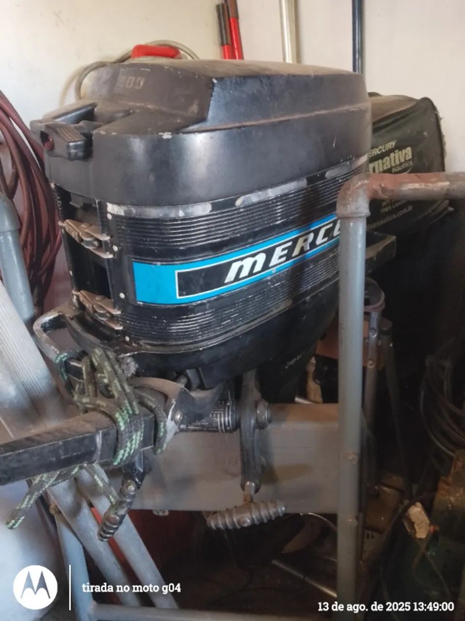 Barco reboque e motor - Foto 3