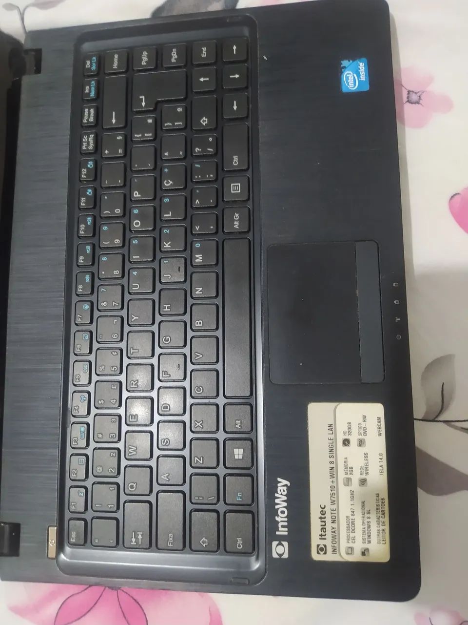 Notebook Itautec - Com defeito de iniciação e bateria viciada Windows 10 - Foto 2