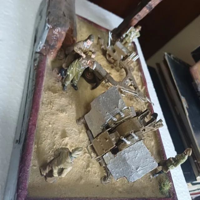 german 2 cm flakvierling 38 1/35 scale - Foto 4