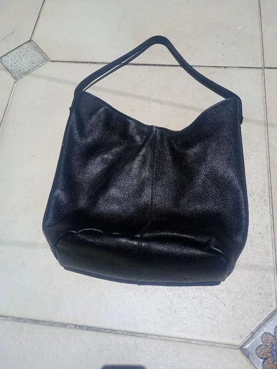 Bolsa Couro Via Mia (Nova).