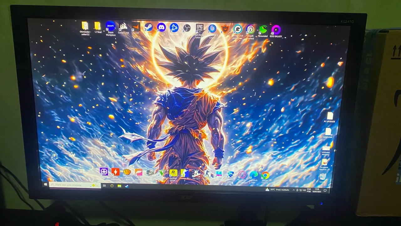 Monitor Acer 165hz KG241Q 24'' Full HD