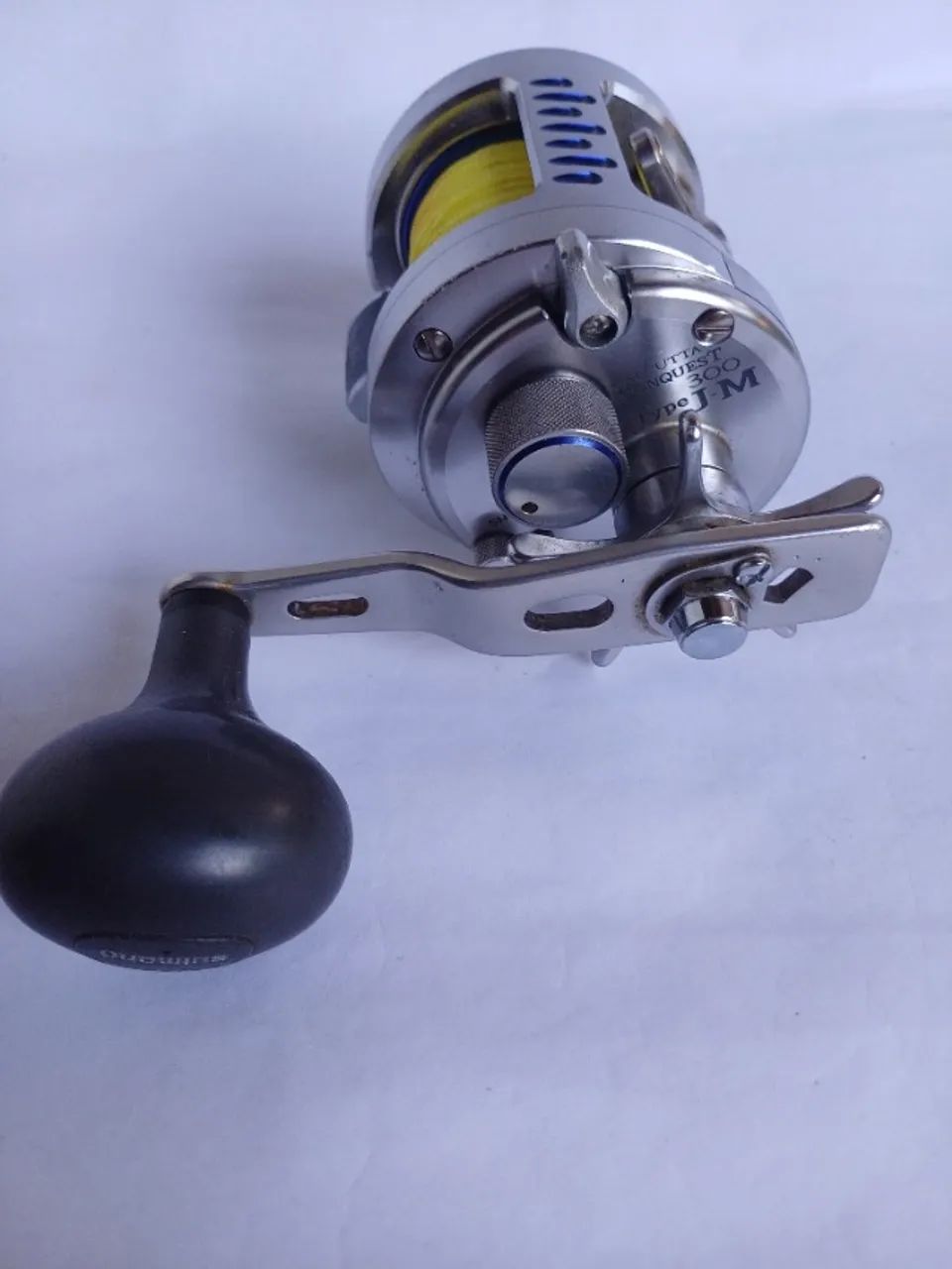 Carretilha Pesca Oceânica SHIMANO CALCUTTA CONQUEST 300 J-M - Foto 5