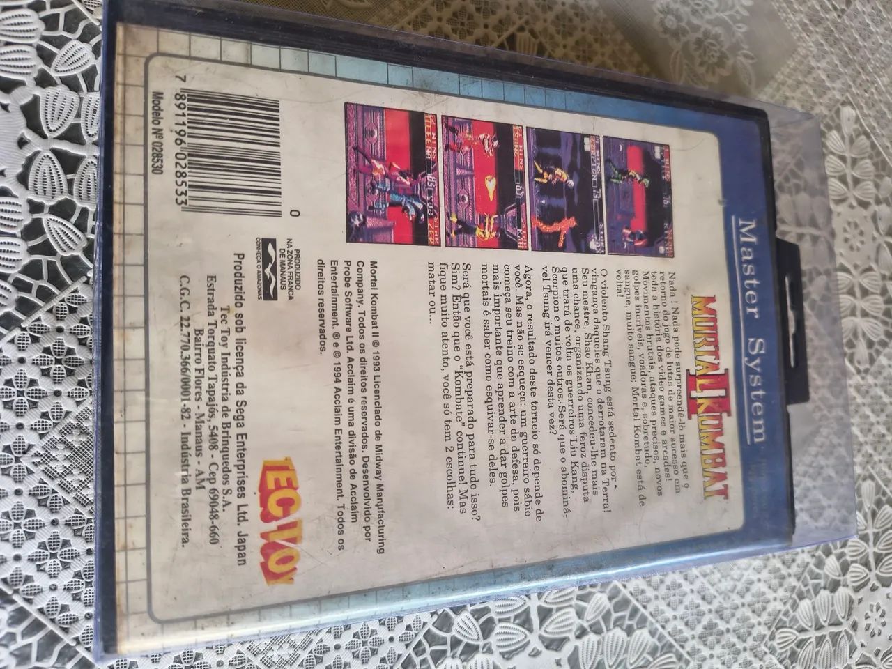 Jogo MORTAL KOMBAT 2 Master system  - Foto 4