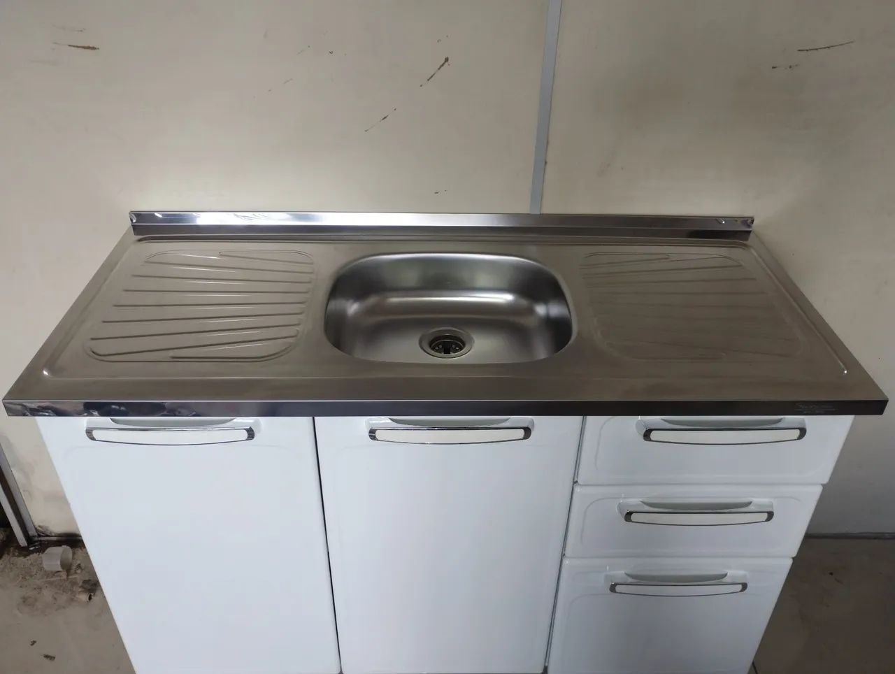 Balcão Bertolini 1,20x0,54 Branco Novo - Foto 2