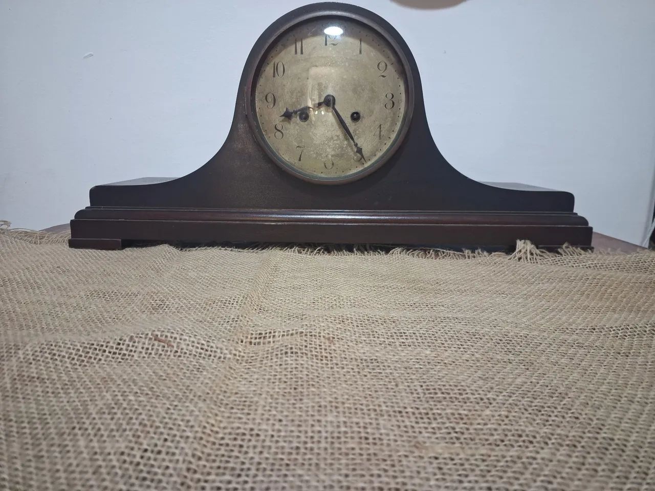 RELÓGIO JUNGHANS ALEMÃO DE MESA ANTIGO