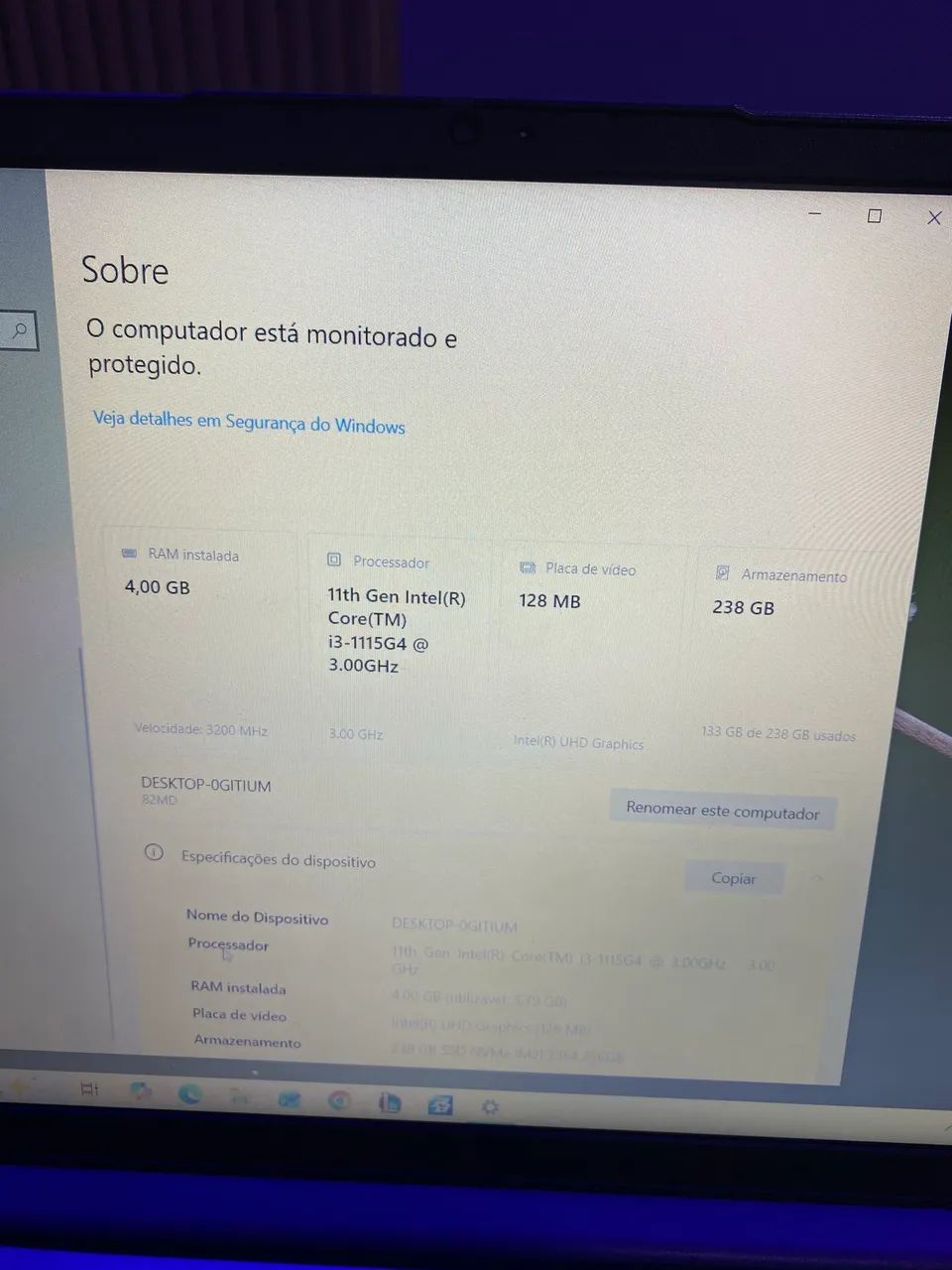 Notebook Lenovo IdeaPad 3 15ITL6 - Foto 3