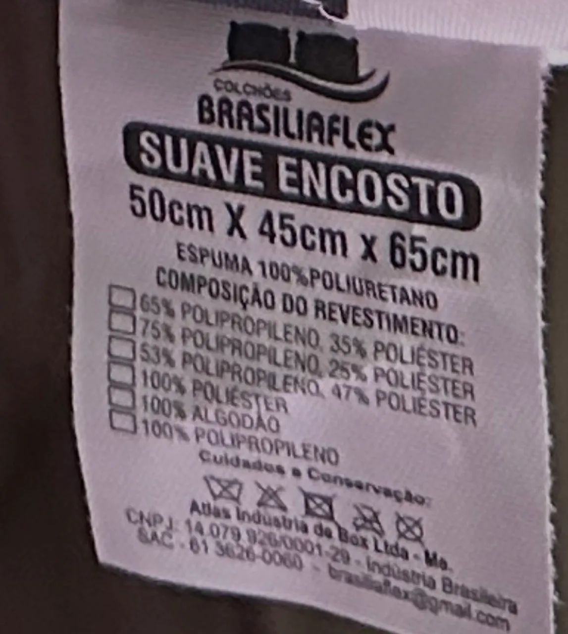 Encosto Triangular Pós-Operatório - Praticamente Novo - Foto 2
