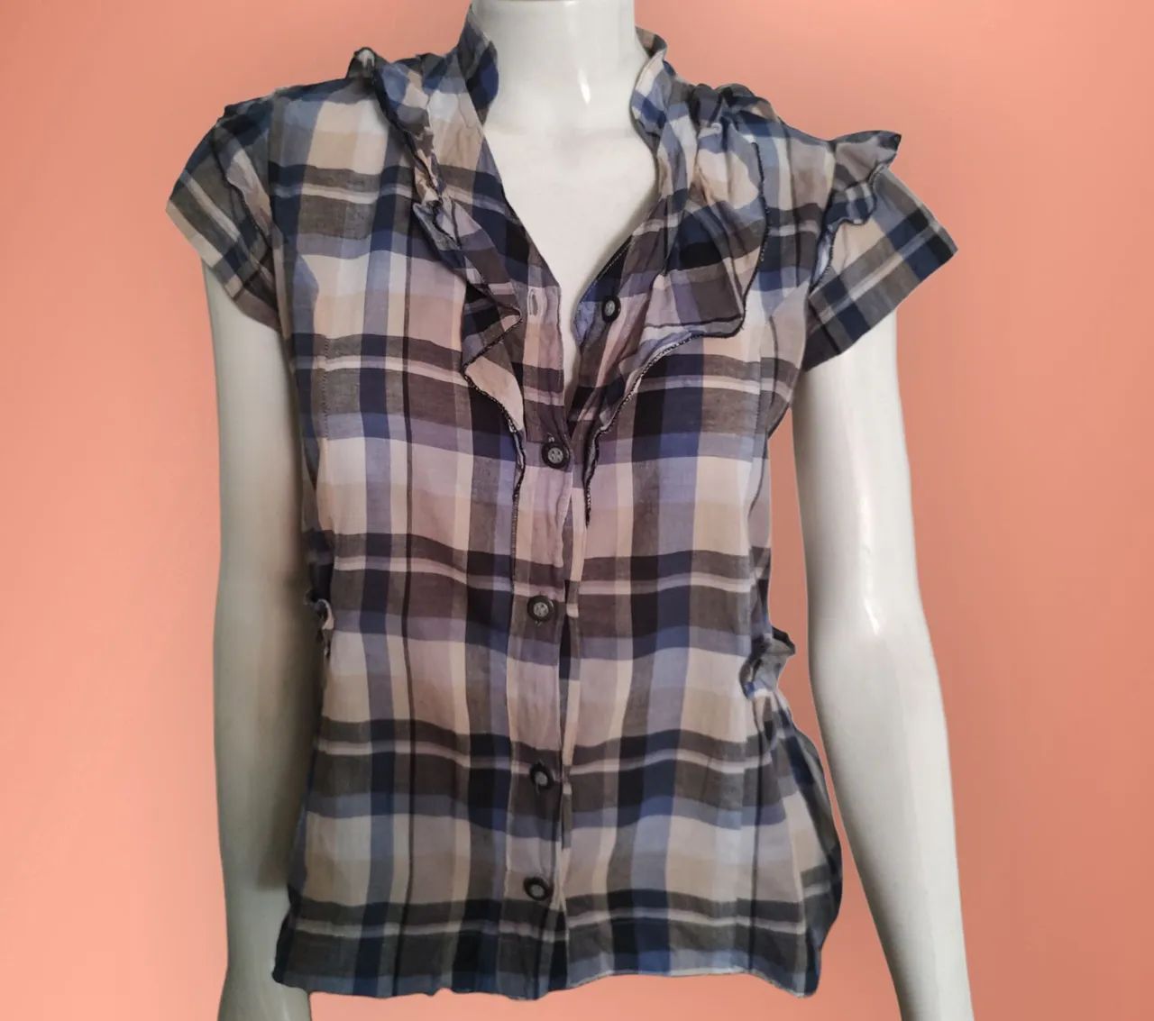 Blusa xadrez 
