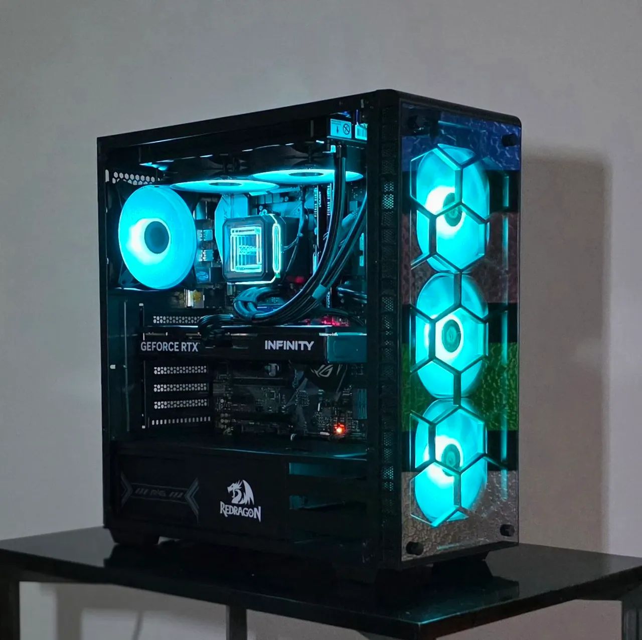 Pc gamer Ryzen 7 5700x Rtx 5060 ti 16gb 512gb | Troco e parcelo 