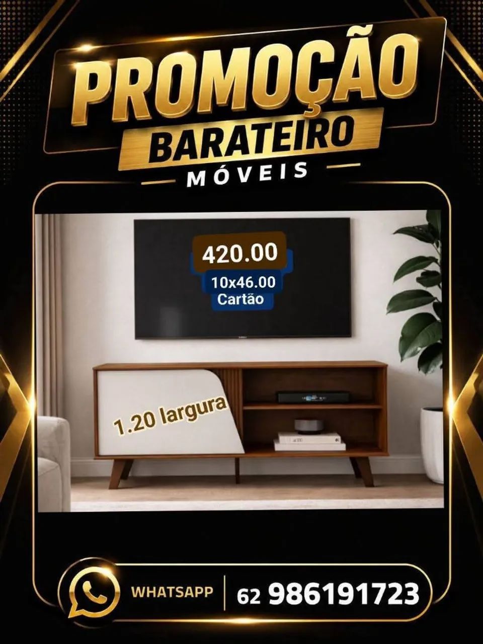 Rack simples promoção limitada