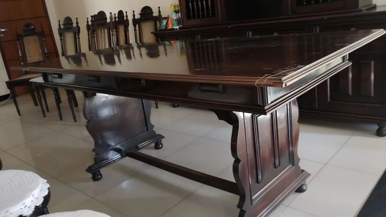 Buffet com mesa e cadeiras  - Foto 4