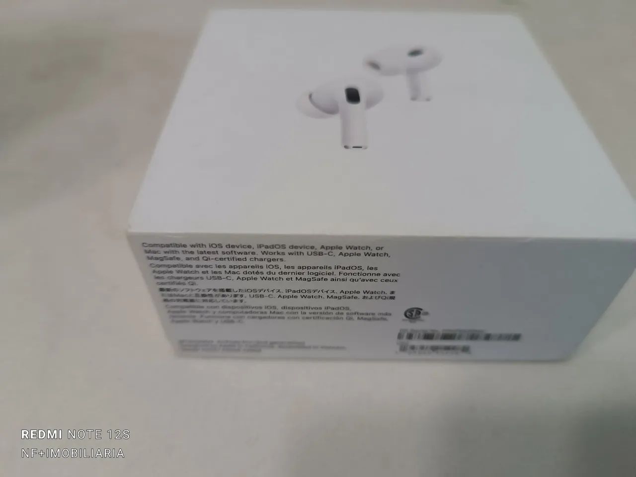 Caixa IPod Pro + Cabo Original e 02 pares de protetores de ouvido - Foto 4