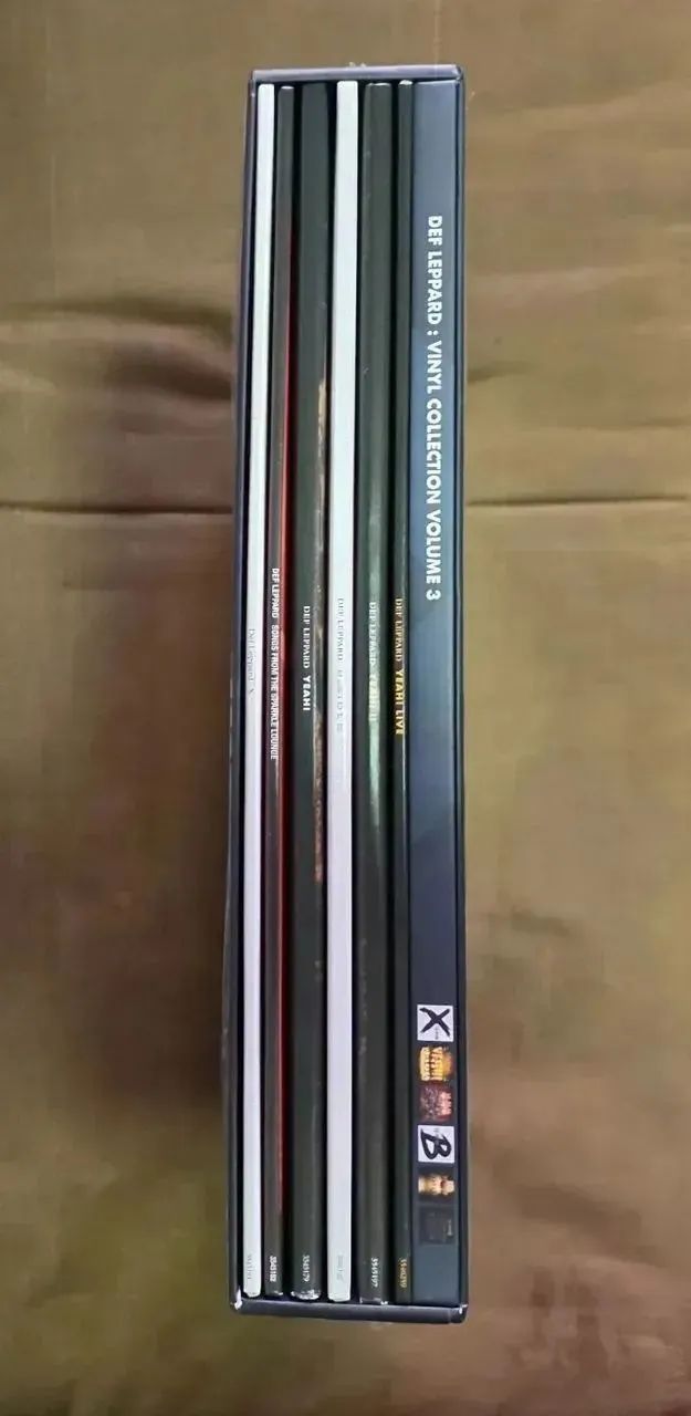 Def Leppard Vinyl Collection Volume 3 Box com 9 LPs vinil - Foto 4