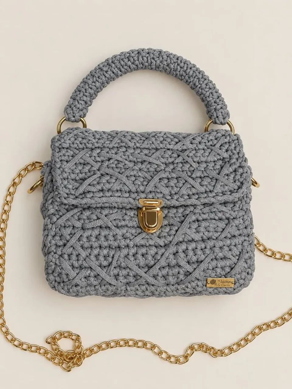 Bolsa de crochê  - Foto 5