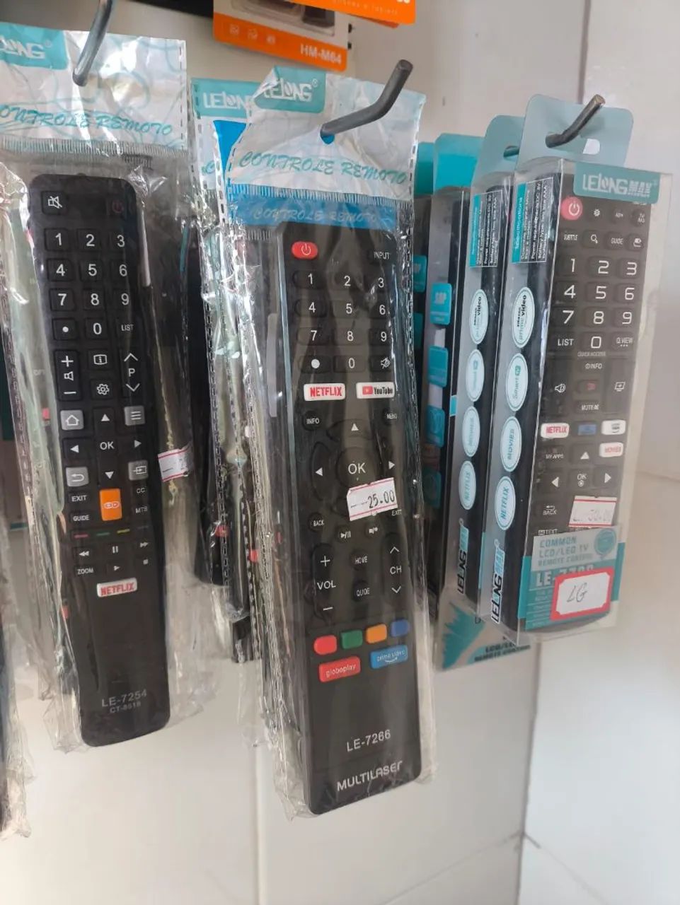 Pacote de Controle remoto pra Tvs - Foto 2