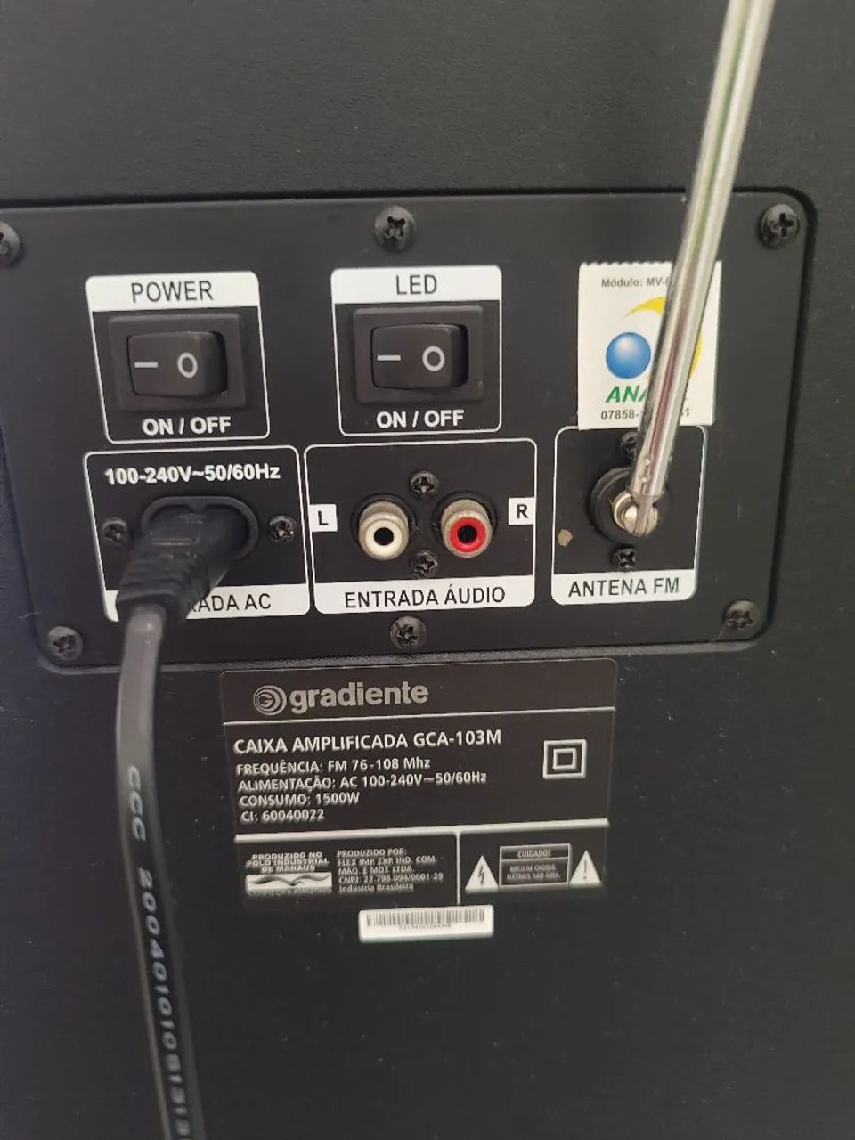 Caixa de som 1500 W - Foto 4