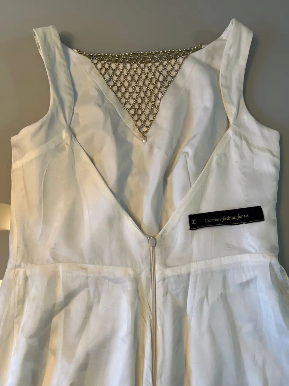 Vestido Carmim off white  - Foto 3