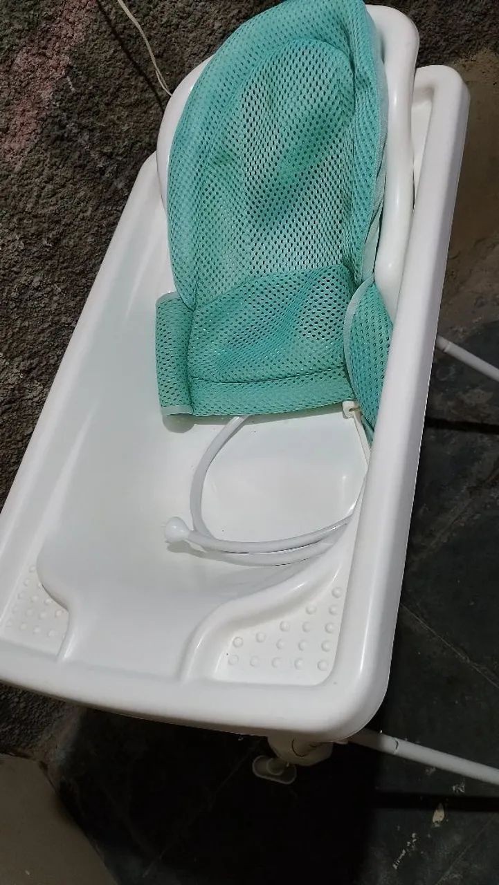 Banheira com suporte e rede de proteção  - Foto 2