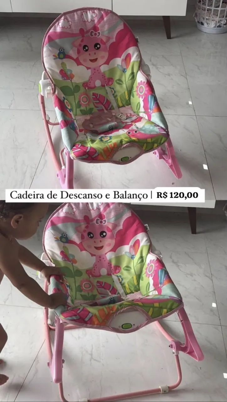 Cadeira de Descanso e Balanço 