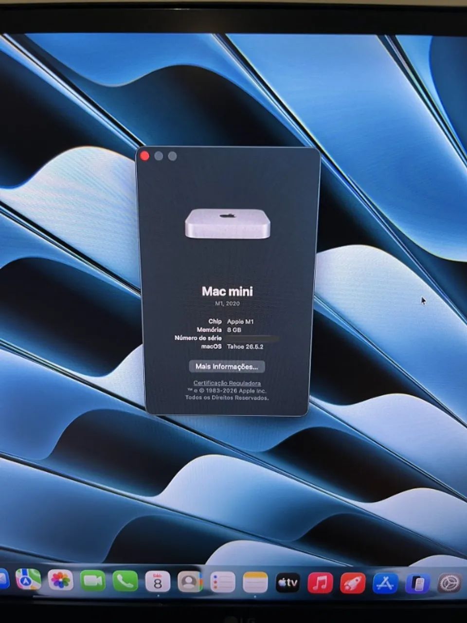 Mac Mini M1 8GB 256GB SSD com Caixa - Impecável - Computadores e