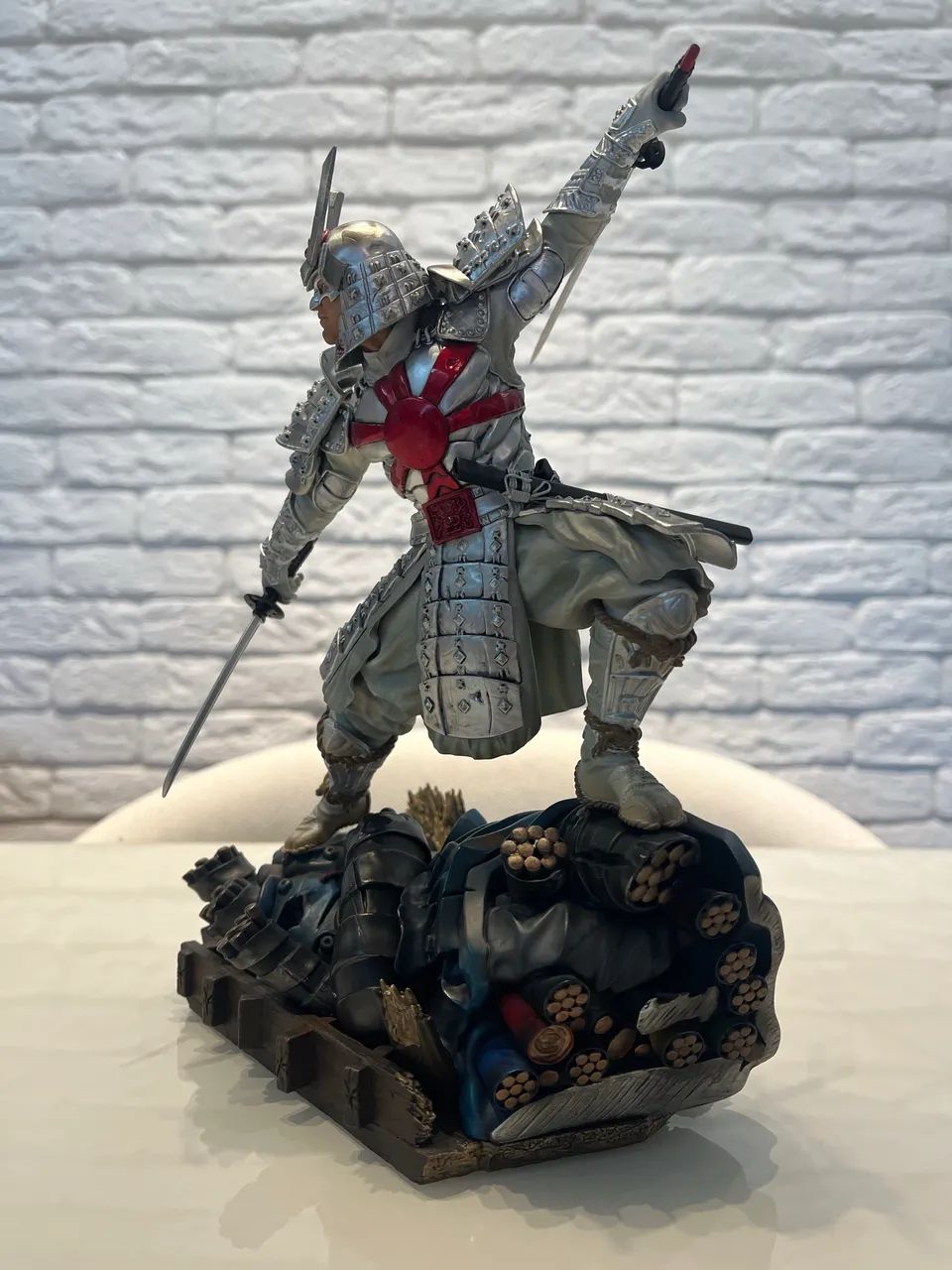 Samurai de Prata Silver - X-Men Iron Studios Wolverine - Foto 2
