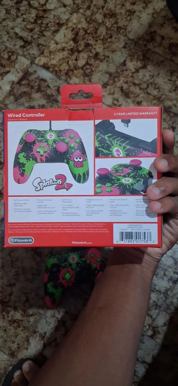 Controle PowerA versão Splatoon - Foto 5