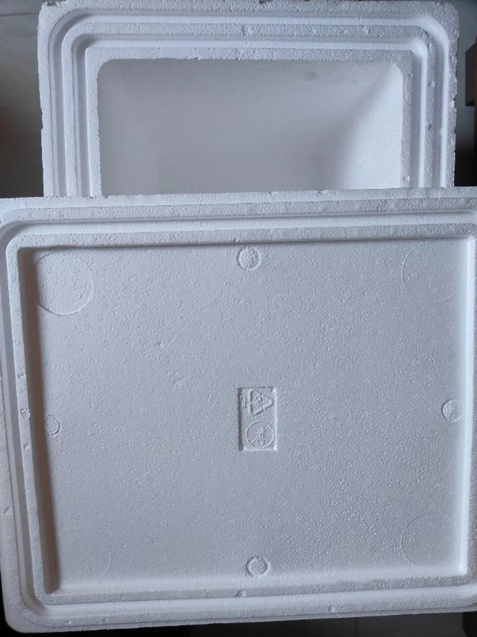 4 Caixas de Isopor Parede Tripla 46L  - Foto 3