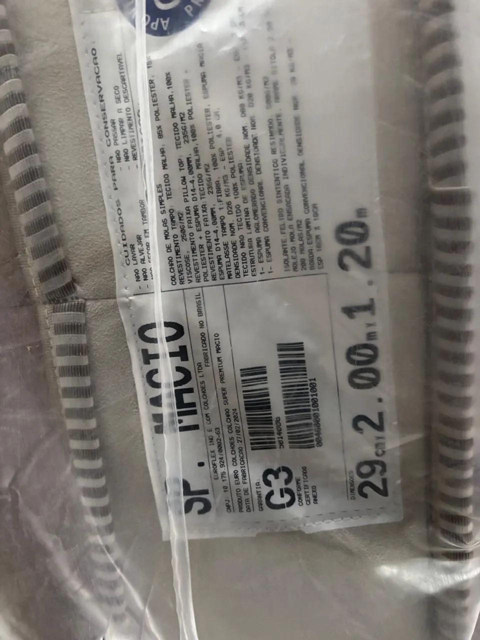 Cama Box Solteirão/Viuvo + Colchão Macio  - Eurocolchões  - Foto 4