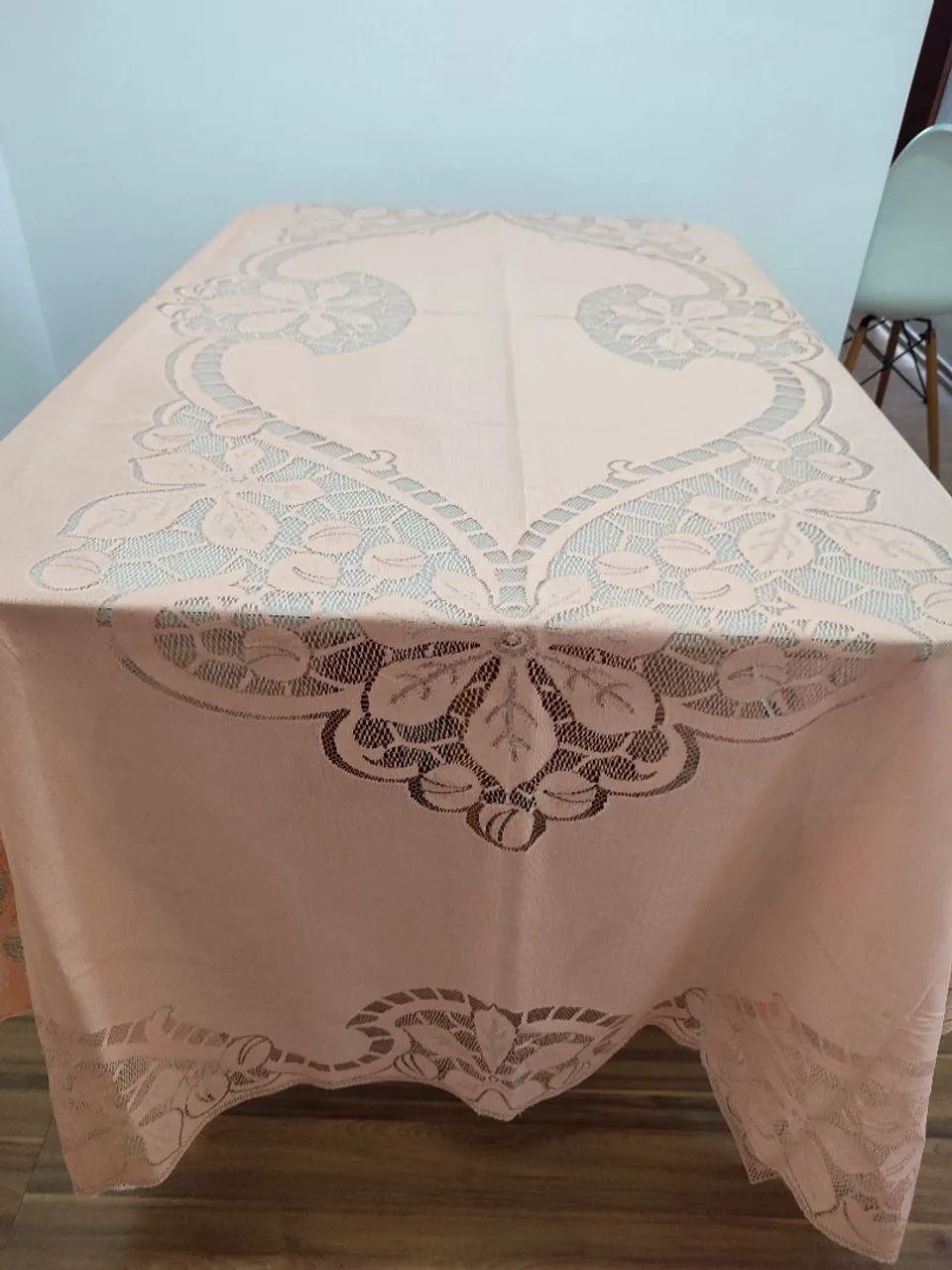 Toalha de mesa salmão  - Foto 2