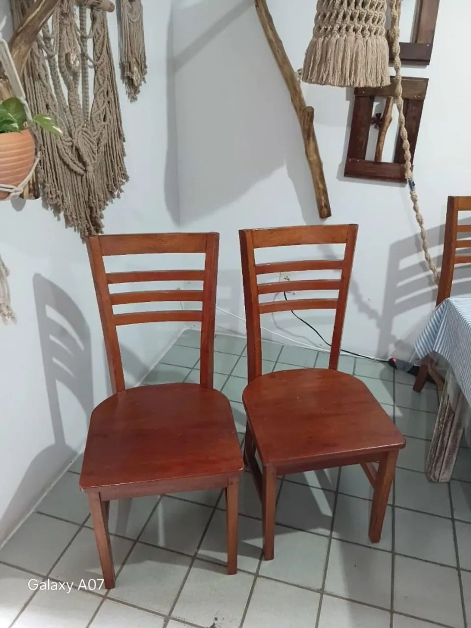 Mesa de madeira pura - Foto 4