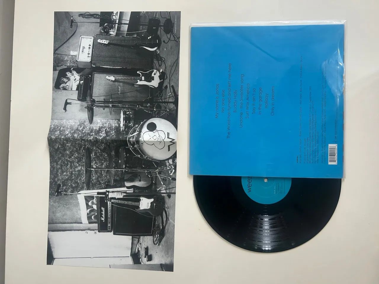 Weezer Blue album disco de vinil  - Foto 2