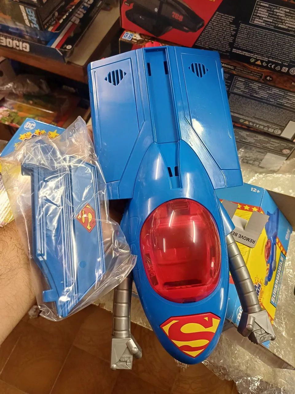 Supermobile Super Powers nave Superman McFarlane  - Foto 2