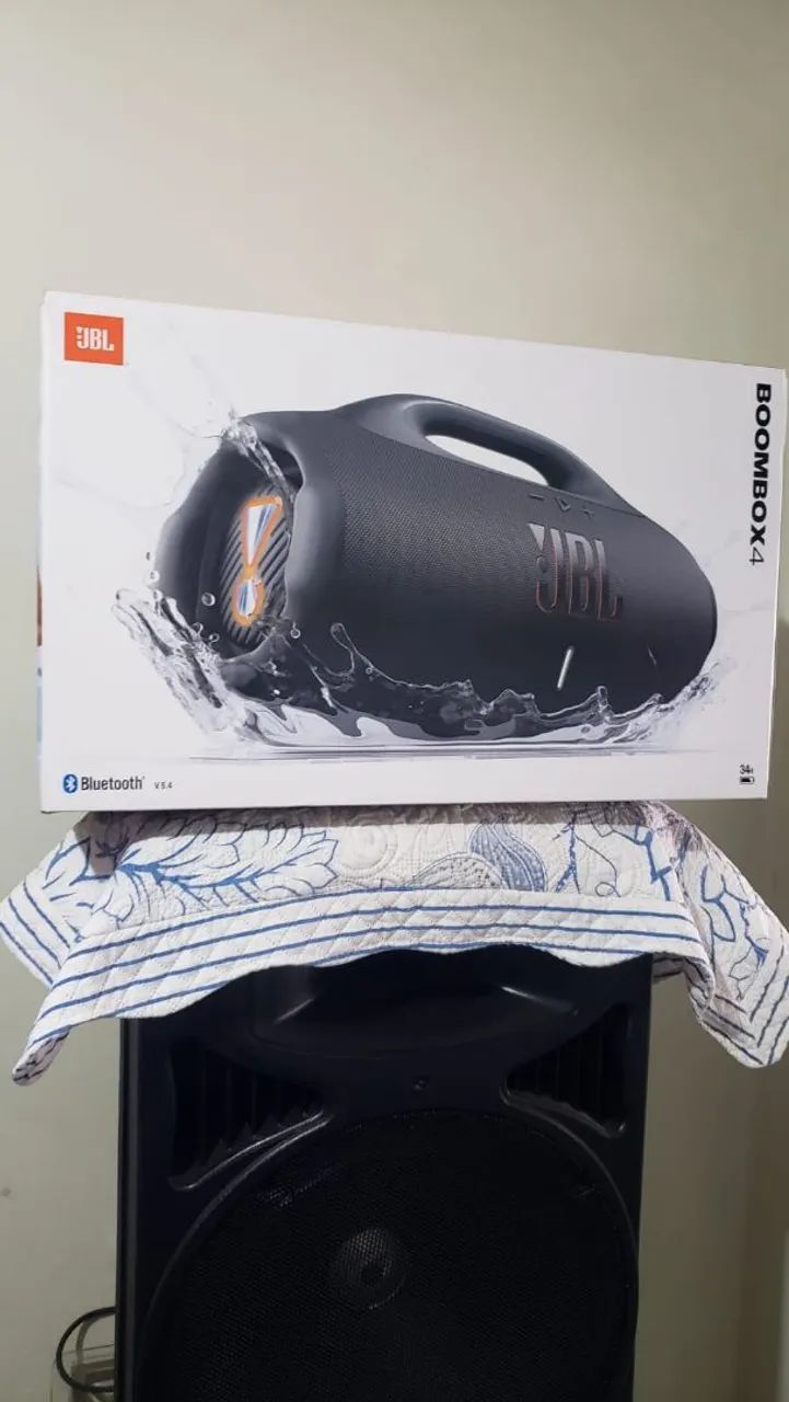 Vendo JBL BOMBOX 4...ZERADA NA CAIXA...SEM DETALHES - Foto 2
