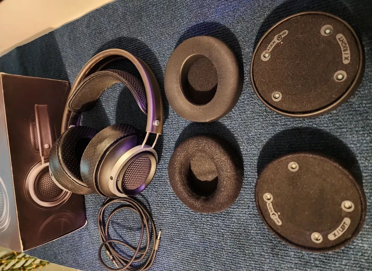 Fone Philips Fidelio X1s + 3 pares de pads Headphone<br>carneiro - Foto 2