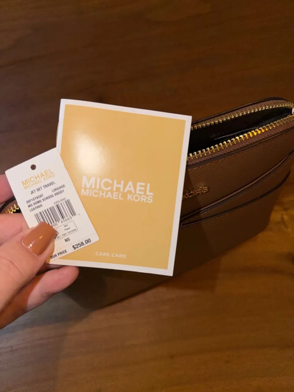 Bolsa Michael Kors Couro Legítimo Nova - Foto 3