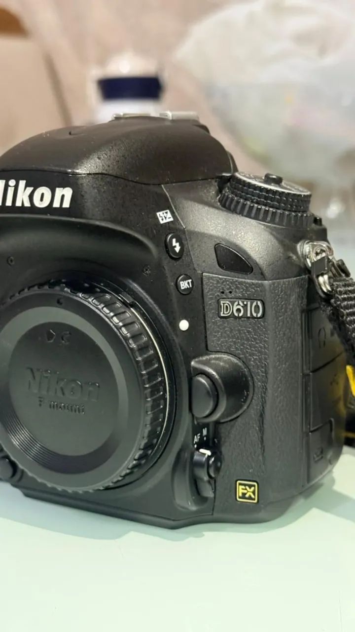 Câmera Full Frame Nikon D610 - Excelente estado! - Foto 3