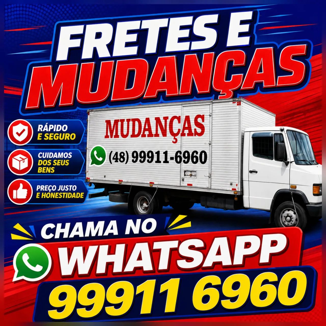 FRETES E MUDANÇAS EM GERAL 