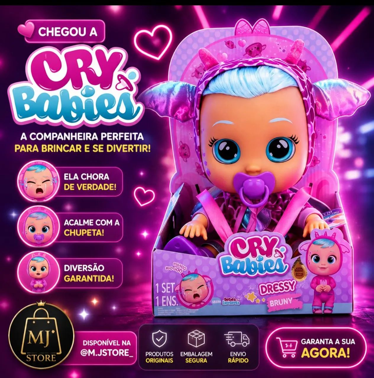Bonecas cry Babies casa..