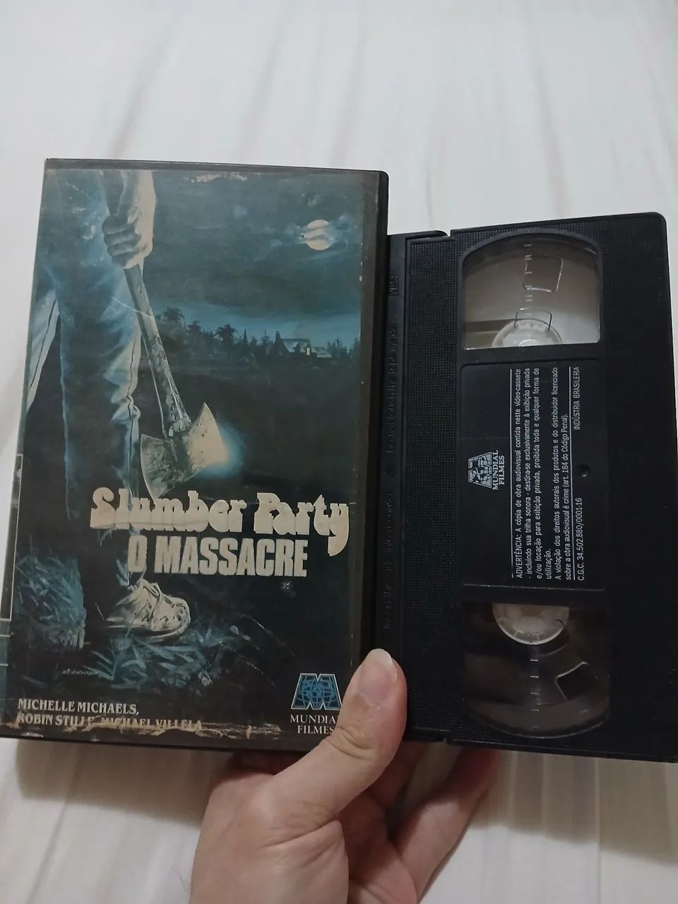 Vhs slumber party o massacre slasher terror