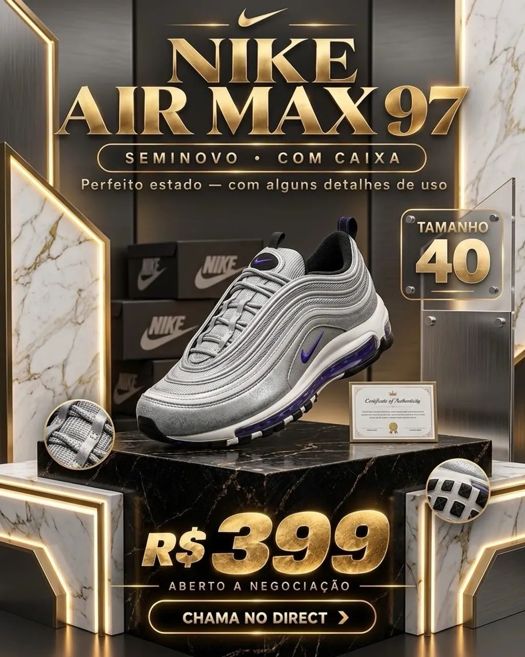 Air Max 97 - Seminovo 