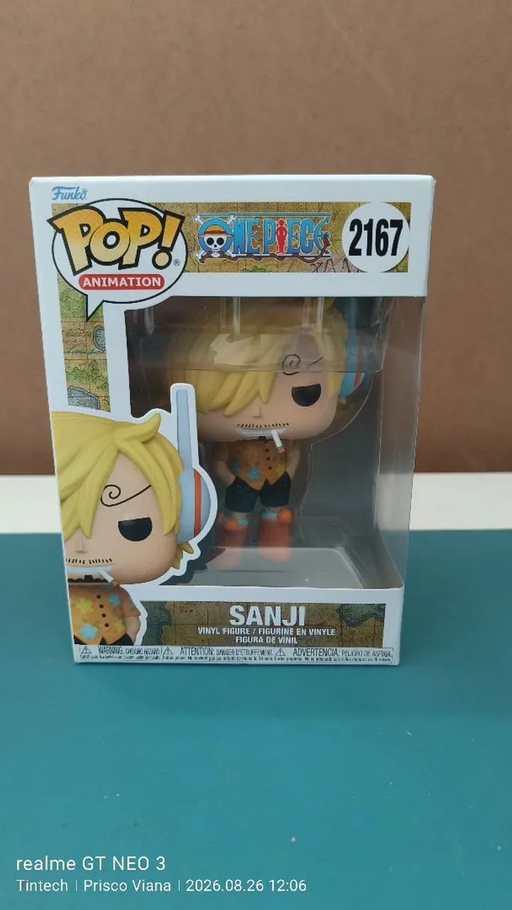 Funko Pop Sanji #2167 One Piece Egghead Web Exclusive