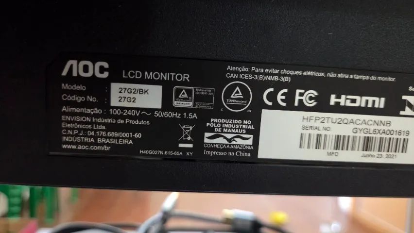 Monitor aoc hero 27 pol - Foto 4