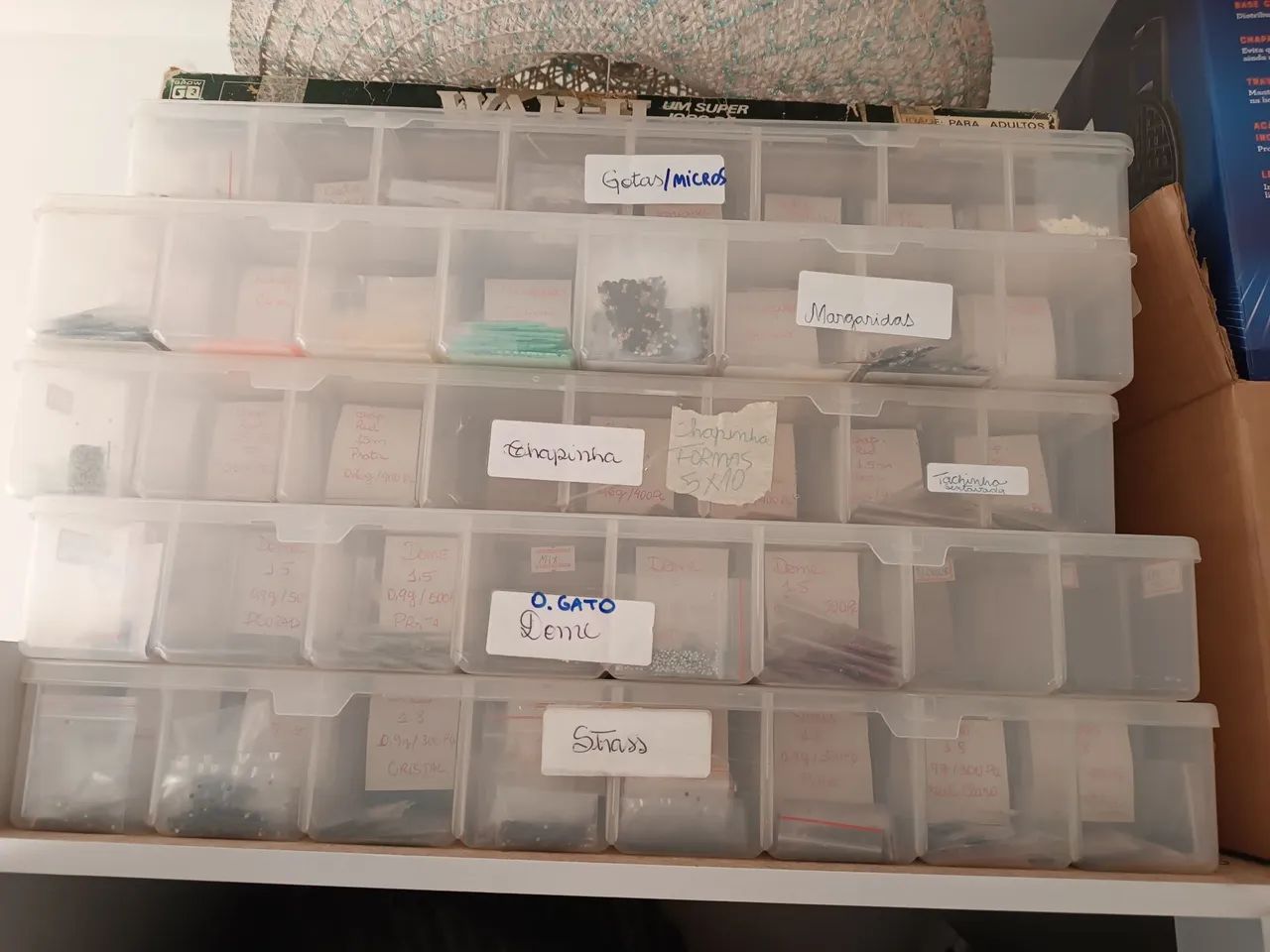 Estoque pedrarias para unhas e cartelas  - Foto 3