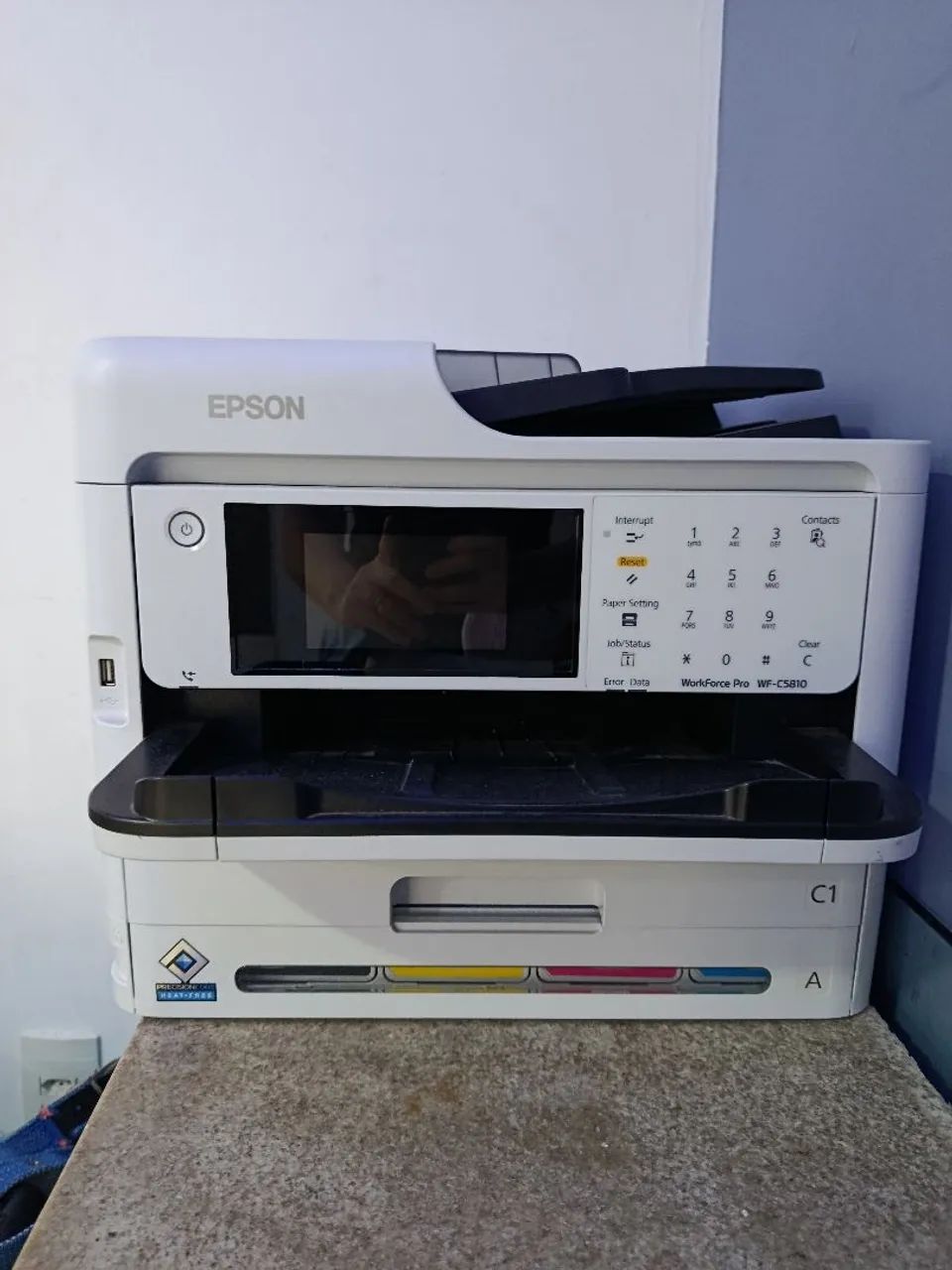 Impressora Epson Workforce Pro Wf-C5810 Multifuncional